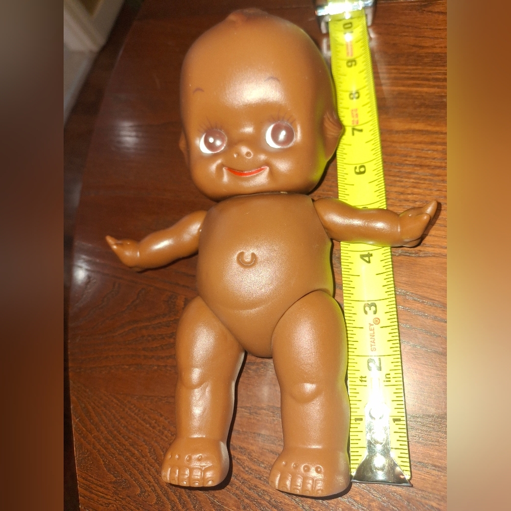 Large Rare Brown Eyed Kewpie Doll 9" Tall